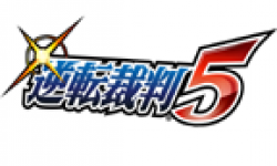 Ace Attorney 5 logo head