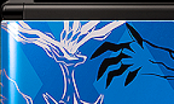 Pokemon X et Y Nintendo 3DS Xerneas Yveltalse blue logo vignette 04.07.2013.