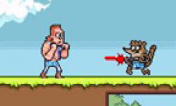 regular show mordecai rigby 8 bit land 17 07 2013 head