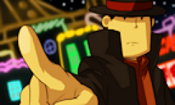 test Professeur Layton et Le Masque des Miracles nintendo 3ds avril 2011 logo