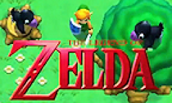 The Legend of Zelda 3ds Link to the Past 2 logo vignette