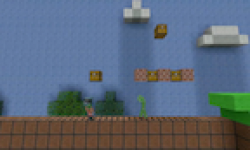 vignette super mario bros. minecraft