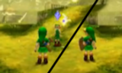 Zelda Ocarina Of Time 3d Nintendo 3ds master quest 13 mai 2011 logo