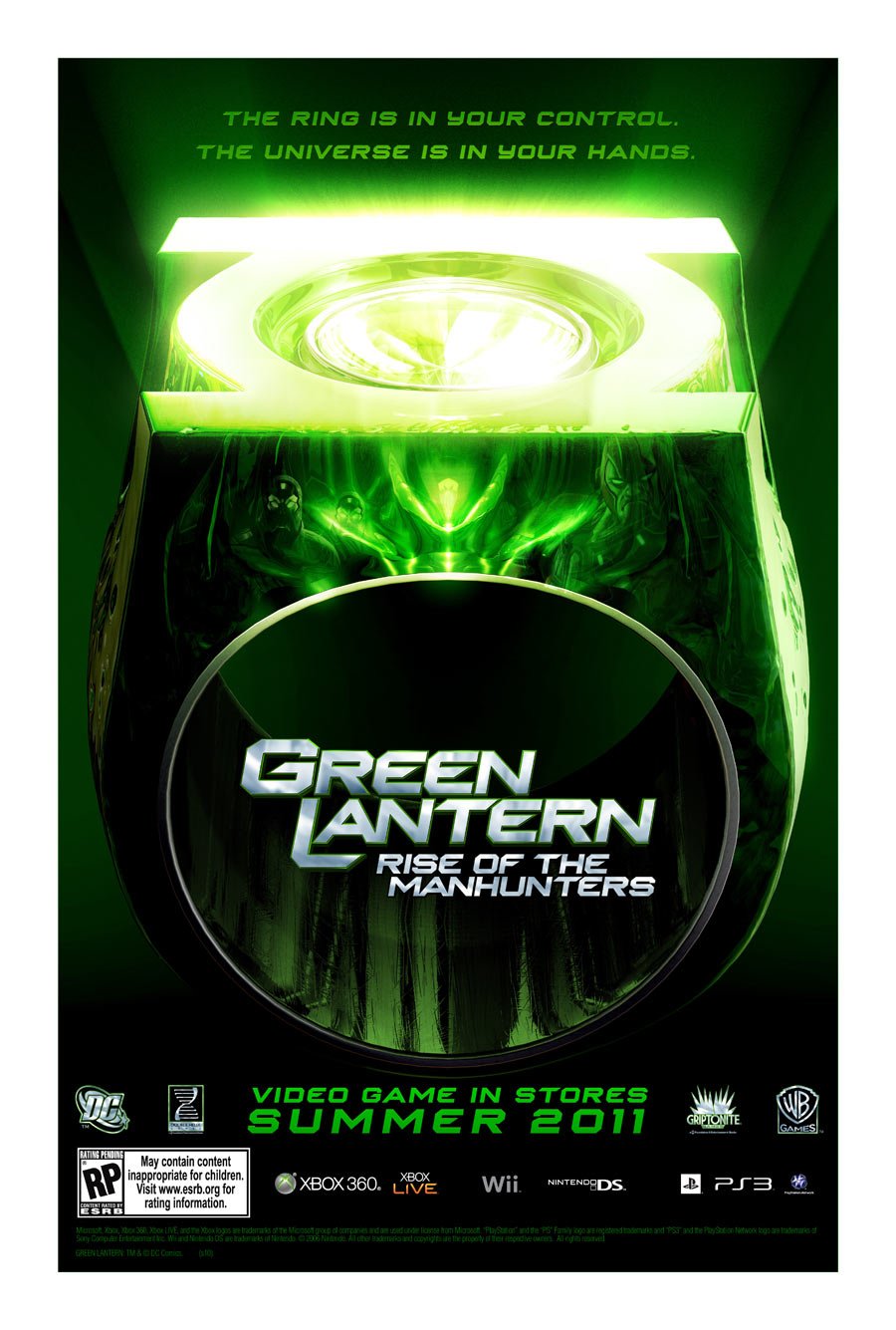 affiche-green-lantern-jeu-video