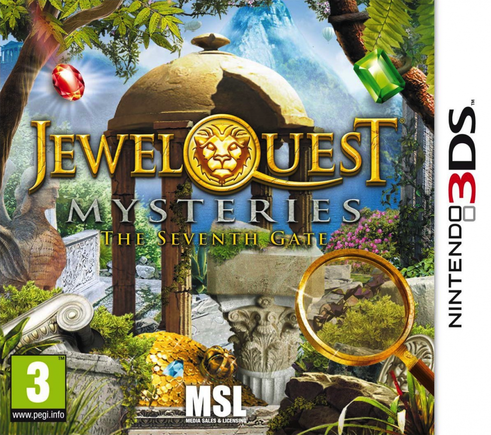 Jewel Quest Mysteries III : La SeptiÃ¨me Porte jaquette jewel quest