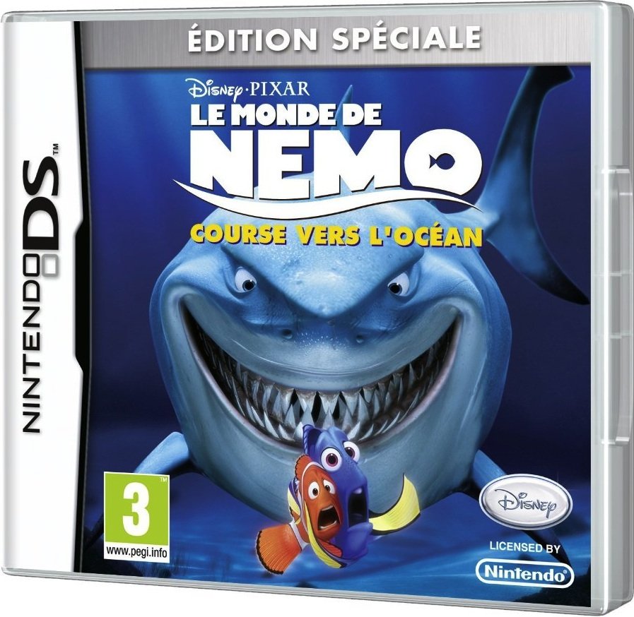 Le Monde De Nemo : Course Vers L\\\'ocÃ©an jaquette jaquette nemo DS