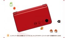 Nintendo DSi XL rouge spécial Mario 25 ans