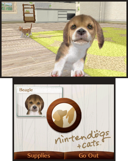Nintendogs+cats 3DS screenshots captures 06