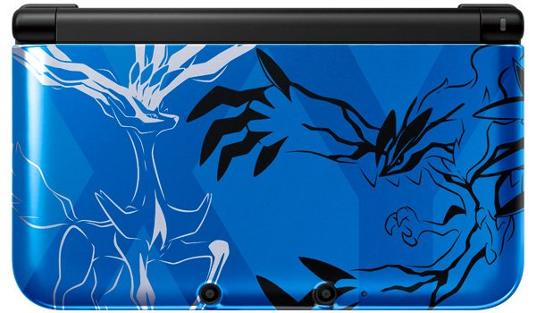 Pokemon X et Y Nintendo 3DS Xerneas Yveltalse blue 04.07.2013.