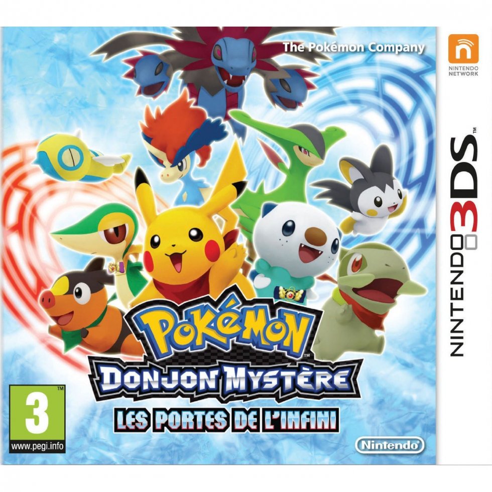 Pokémon Donjon Mystère - Les portes de l\'Infini - Boxart