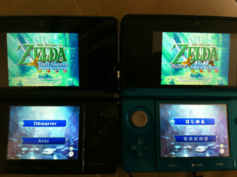 The legend Of Zelda Four sword Anniversary Edition nintendo eshop dsiware gratuit (3)