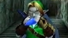Zelda Ocarina Of Time 3d Nintendo 3ds gameplay video 18 mai 2011 logo